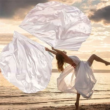 Girls Kids Praise Dance Worship Flags Children Outdoor Performance Church Flags