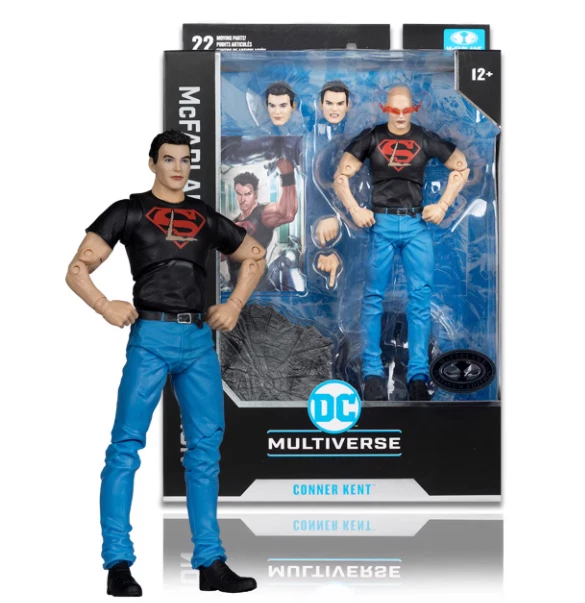 McFarlane DC Batman Sgt. Boneco de ação Rock Superboy 7 polegadas colecionável 8 escolha - Imagem 3 de 4