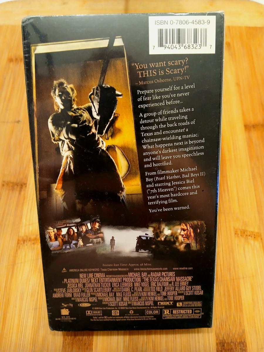 The Texas Chainsaw Massacre (VHS, 2004) for sale online | eBay