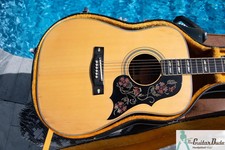 Guitarra acústica Yamaha FG-401W Dreadnought años 70 natural Japón