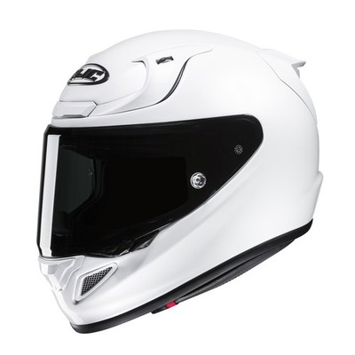 HJC Rpha 12 Solid White Motorradhelm Gr. S - Pearlweiß