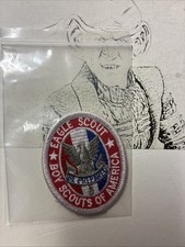 Vintage Eagle Scout Rank Patch Badge Boy Scouts of America Uniform BSA Scouting