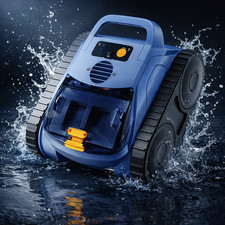 2026 Robotic Pool Cleaner 150 Min Runtime 3 Modes Cleans Floor Wall & Waterline