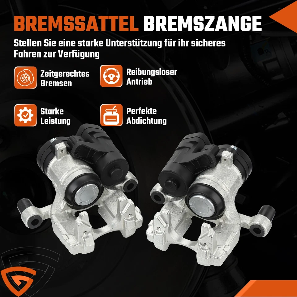 2x Bremssattel Elektrischer Hinten L+R 272mm für VW Golf 7 Audi A3 Q2 Seat Skoda - Bild 4 von 4