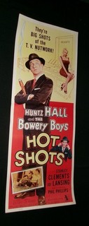 ORIGINAL 1956 IN THE MONEY 14x36 Insert HUNTZ HALL Joi Lansing BOWERY BOYS