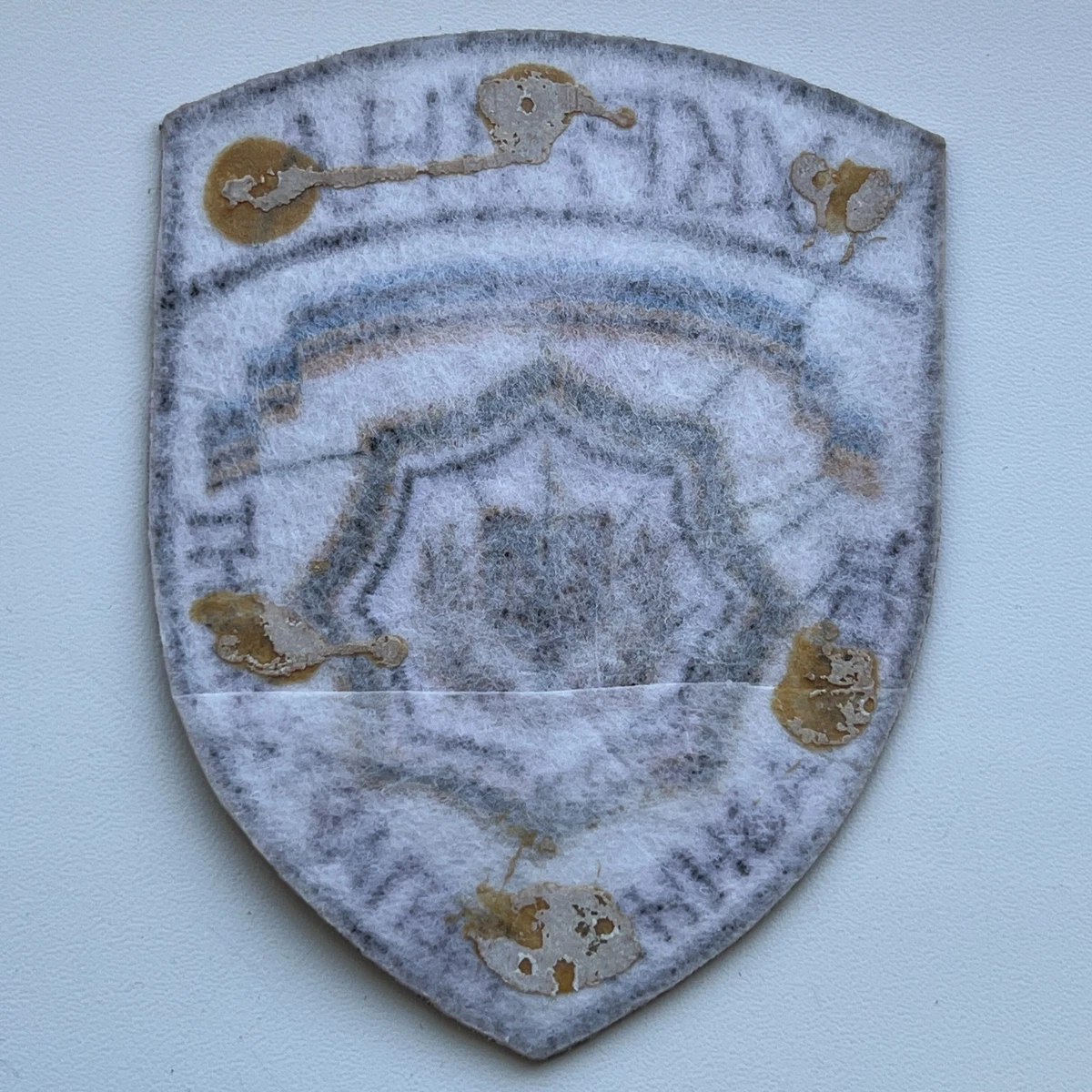 Vintage Ukrainian Police Military Uniform Shoulder Patch Chevron.