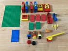 Lego vintage fabuland 3669 Fire and Police Headquarters complete with back box