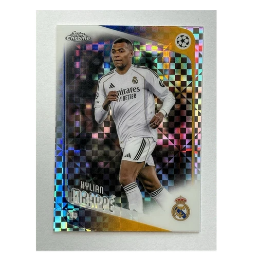 Topps 2025-26 UCC Kylian Mbappé Real Madrid X-Fractor #112
