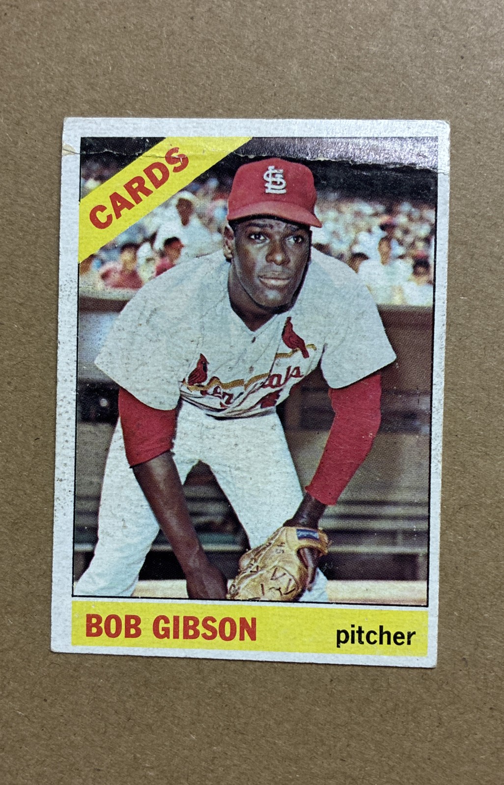 1966 Topps #320 - Bob Gibson (READ) (Free Ship)