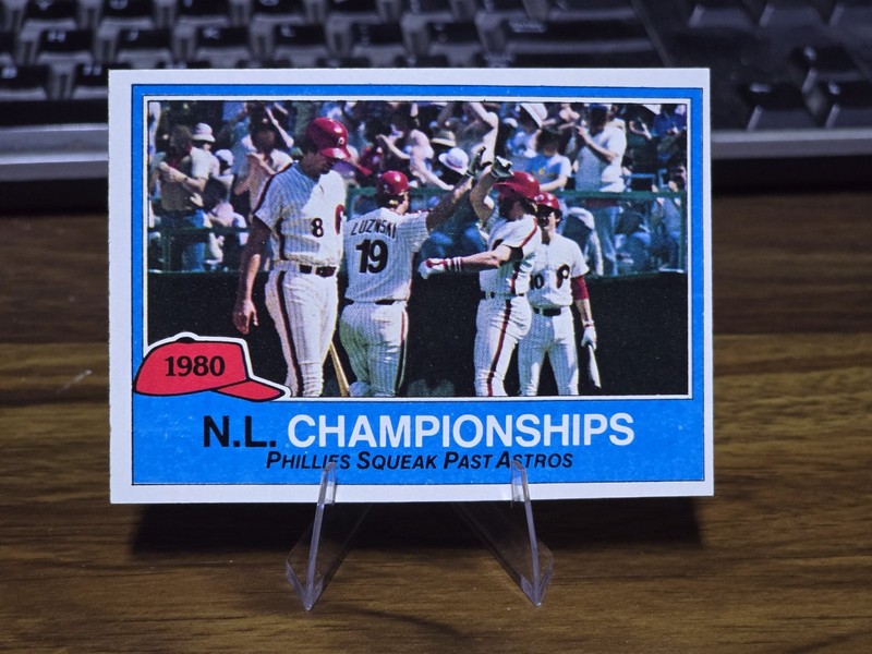 1981 Topps - N.L. Championships Philadelphia Phillies #402