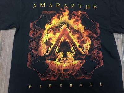 vtg STYLE Fireball  Amaranthe Band Shirt Classic Black Unisex S-5XL 1S0305