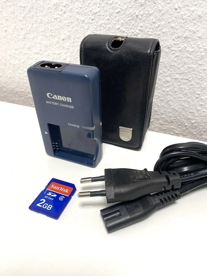 Canon Digital IXUS 55 / Kompakte Retro Digitalkamera / Lesen / Geprüft ✅ - Bild 2 von 4