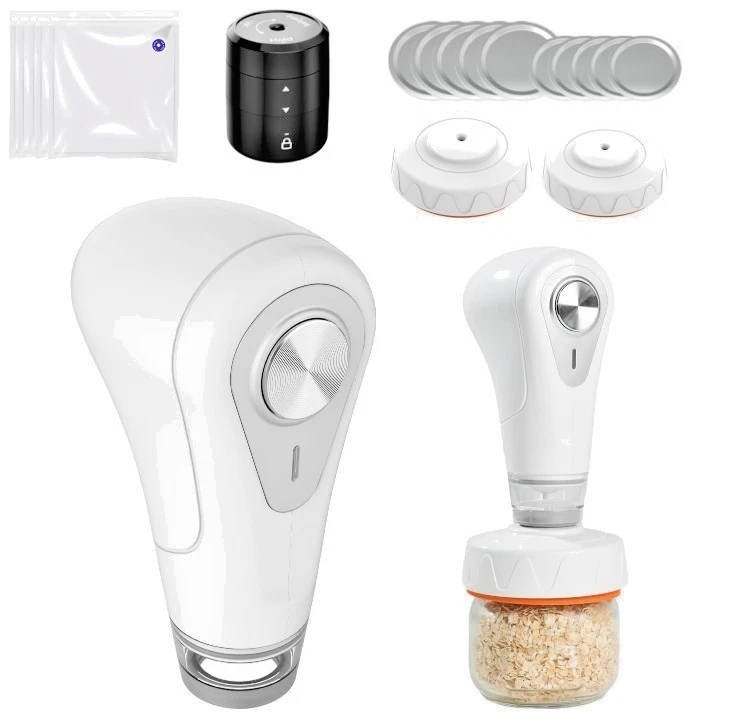 Wevac Mason Jar Vacuum Sealer Kit – Hand Pump & Multi Use Food Preservation Set
Opens in a new windo