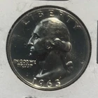 1963 Washington Quarter AU | 90% Silver | About Uncirculated