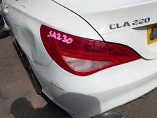 MERCEDES-BENZ CLA COUPE SPORT C117 2014 N/S PASSENGER SIDE REAR TAIL LIGHT