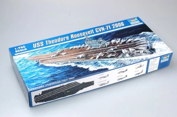 Trumpeter 1/700 USS THEODORE ROOSEVELT CVN-71 2006 Model Kit - 05754 - Image 2 of 4