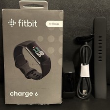 Fitbit Charge 6 Fitness Tracker - Black - GA0...