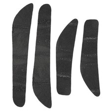 4pcs Bling Car Interior Door Anti Kick Pad Faux Crystal Door Protective Pad