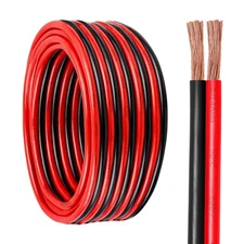 14 Gauge Copper Wire 2 Conductor 14 AWG Battery Cable 200FT Oxygen Free