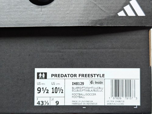 🔥RARO!🔥 Adidas Predator Freestyle AFA Argentina IH8129 Uomo Taglia 9.5 🔥NUOVO!🔥 - Foto 7 di 14