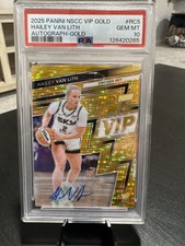 2025 Panini The National WNBA Hailey Van Lith #17 - TRUE Gold /10 PSA 10 Auto