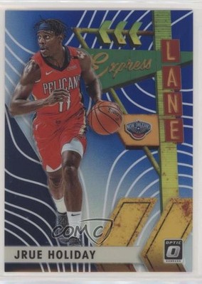 2019-20 Panini Donruss Optic Express Lane Blue Prizm 80/85 Jrue Holiday #13 0qr0