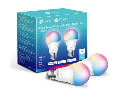 Kasa Smart Light Bulbs, Full Color Changing Dimmable Smart WiFi Bulbs Compati...