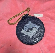 COACH coin case Pisces