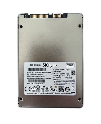Hard drive Hynix 512GB SSD SATA 6G 2.5'' MLC MH8JH