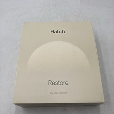 Hatch Restore 3 Sunrise Alarm Clock Sound Machine Smart Light Color: Putty
