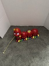 2001 Leap Frog Alphabet Pal Red Caterpillar