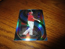 Albert Pujols 2025 Panini Select Premier Light Blue Prizm #101 166/199