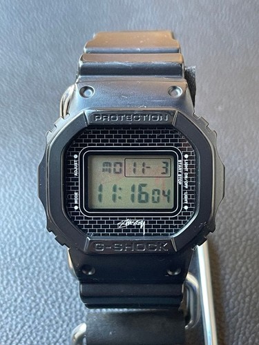 Casio G-Shock Stussy Collaboration DW-5600VT Digital Watch From Japan