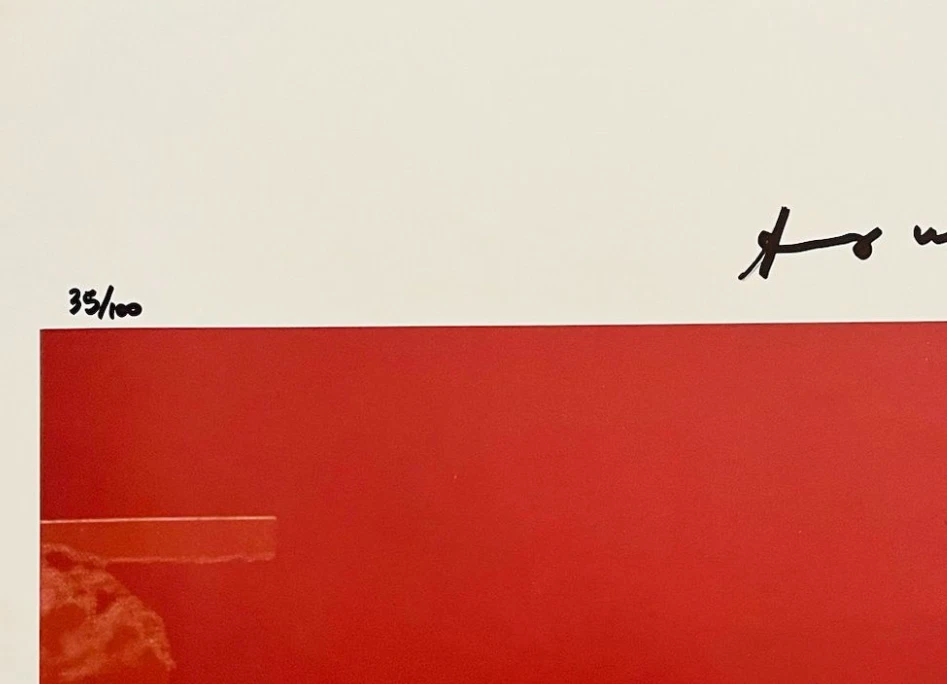 Andy Warhol Hand-Signed Original Print With COA & +$3,500 USD Appraisal Included - Image 3 of 4