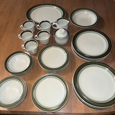 Independence Stoneware By Interface YTK  Japan 31 Piece.  Is A Beautiful Set