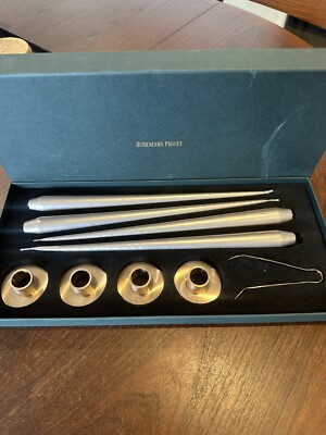 Incredible Rare 9 Piece AUDEMARS PIGUET Candle Set