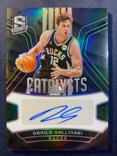 2023 Spectra SP Catalysts Signatures Danilo Gallinari Auto #64/99 Bucks