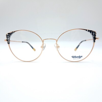Woodys Barcelona Brille L190803 Neu 51/19 140 Bengal 01 Roségold/gemustert 