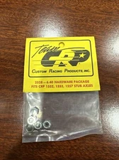 Vintage CRP Stub Axles 6.40 Hardware Package 2528 Fits Team Associated RC10 RC