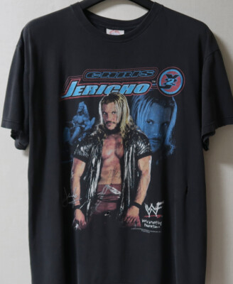 90s Vintage WWF Chris Jericho T Shirt Y2J RARE Wrestling Tee WWE