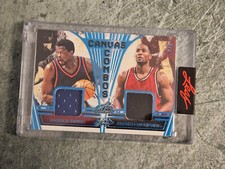 2023 Leaf Art of Sport Canvas Combos 4/4 Patrick Ewing Alonzo Mourning