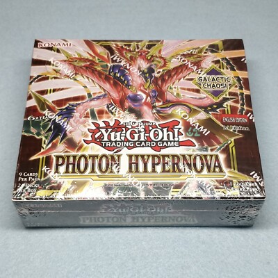 1x Yugioh Photon Hypernova 1st Edition Booster Box PHHY New Sealed