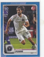 Rodolfo Pizarro 2020 Bowman MLS Inter Miami CF Rookie Blue Parallel Card 046/150