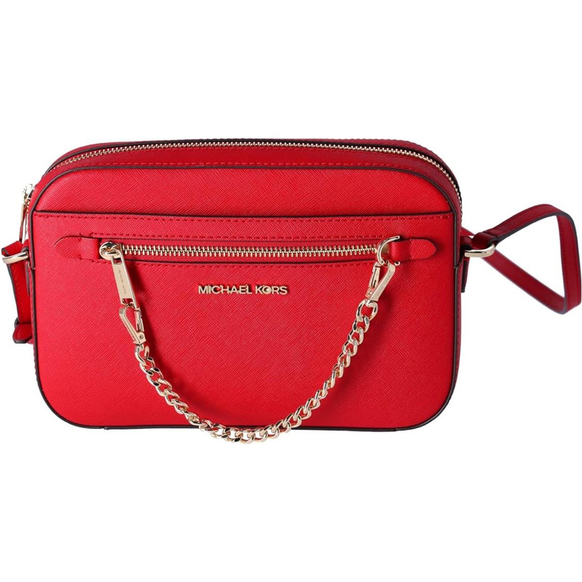 Michael Kors Jet Set Large Crossbody Bag (Bright red) 35S1GTTC7L