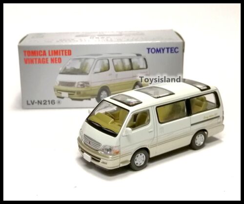 Tomica Limited Vintage NEO LV-N216a TOYOTA HIACE WAGON Lining Saloon EX TOMYTEC - Picture 1 of 9