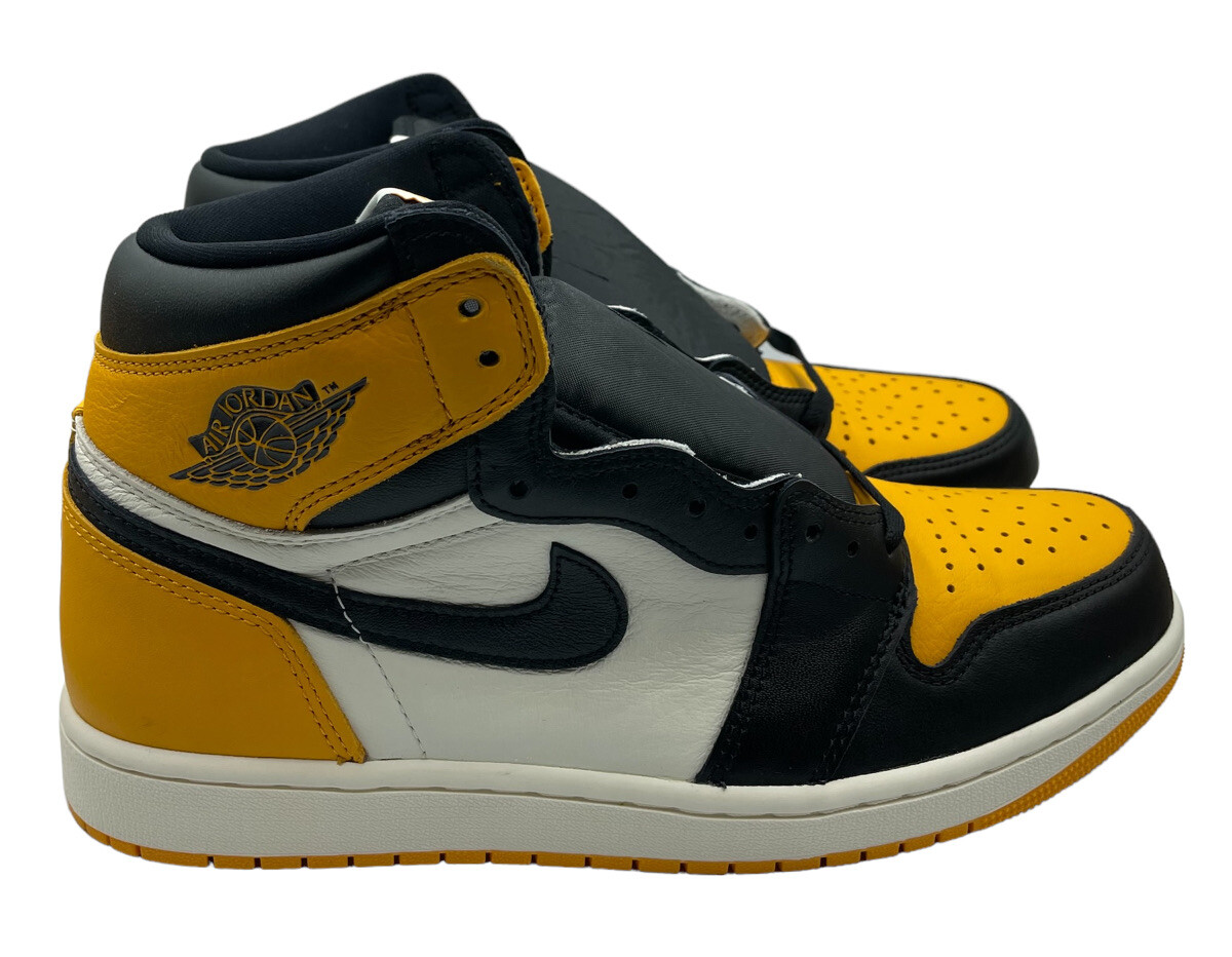 Nike Air Jordan 1 Retro High OG Taxi Yellow Toe 555088-711 Men's Size 8 |  eBay