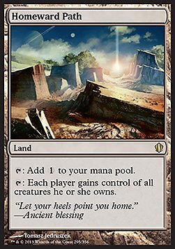Magic/MTG Homeward Path C13-295 Rare Englisch Excellent