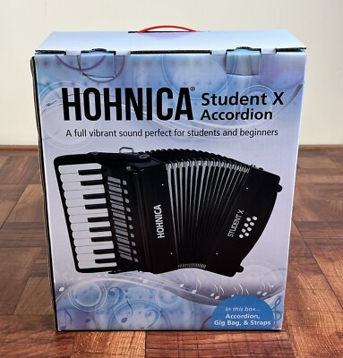 Hohner Student 80ピアノアコーディオン Hohner Student X Beginner 8-Bass Piano Accordion for sale