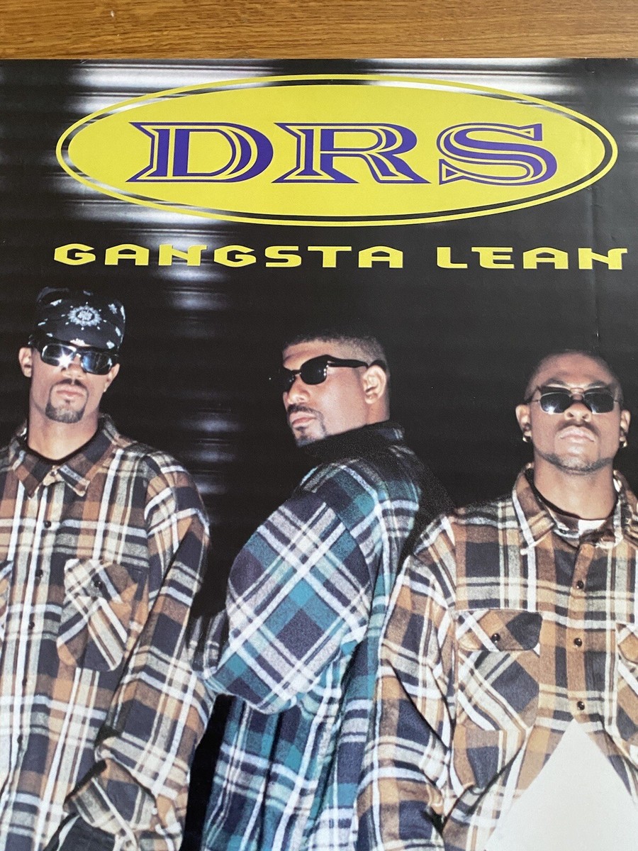 DRS Gangsta Lean 1993 36x24 Poster 90s Rap Roll Wit It
