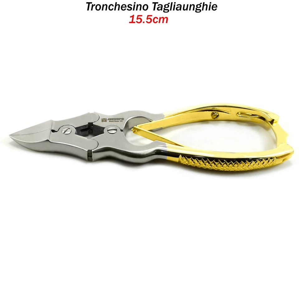 Tronchesino Tagliaunghie Unghie Dei Piedi Grosse Incarnite Pedicure per manicure - Immagine 2 di 4